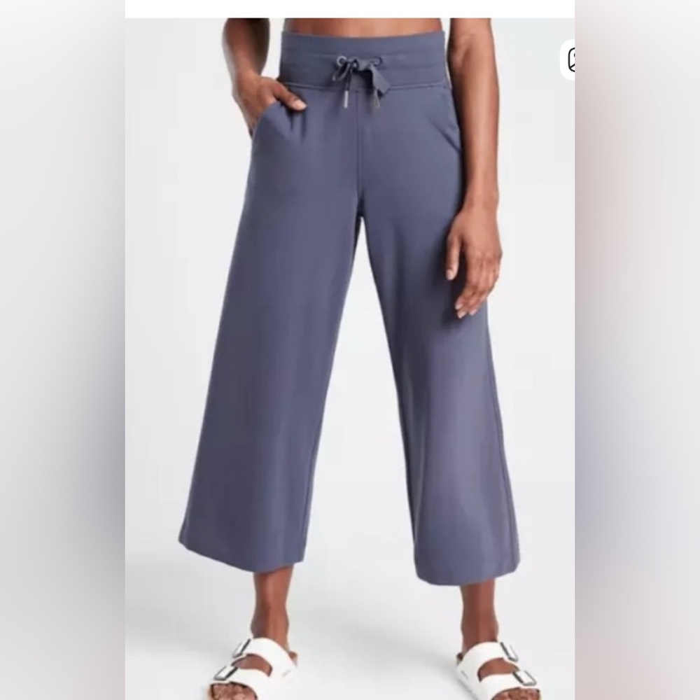 Athleta Balance Wide Leg Crop Pant in SP